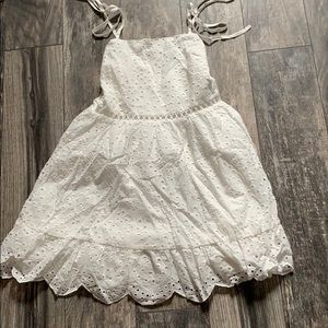 SHEIN white dress